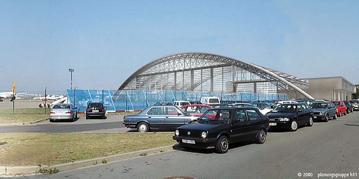 Wartungshalle Condor Cargo Technik - Ingenieurgemeinschaft Kehder Jakoby